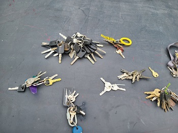 Photo of multiple vehicle keys