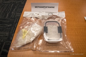 Picture of suspected Methamphetamine