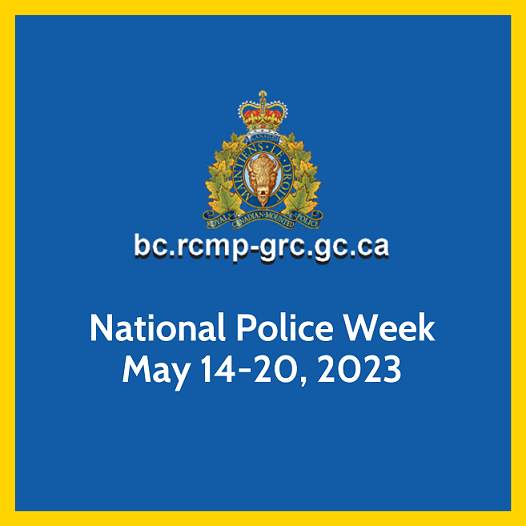 National Police Week May 14-20, 2023