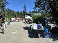 Pender Island farmers market