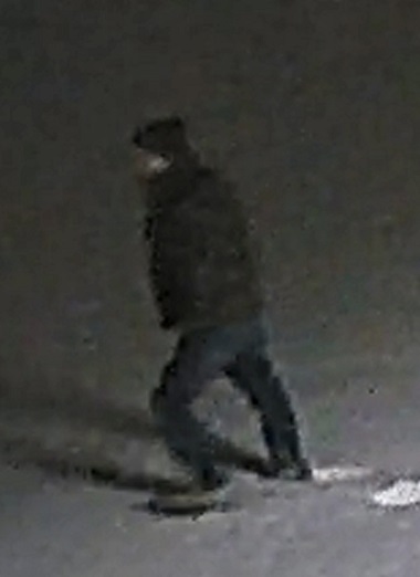 Person walking to the left