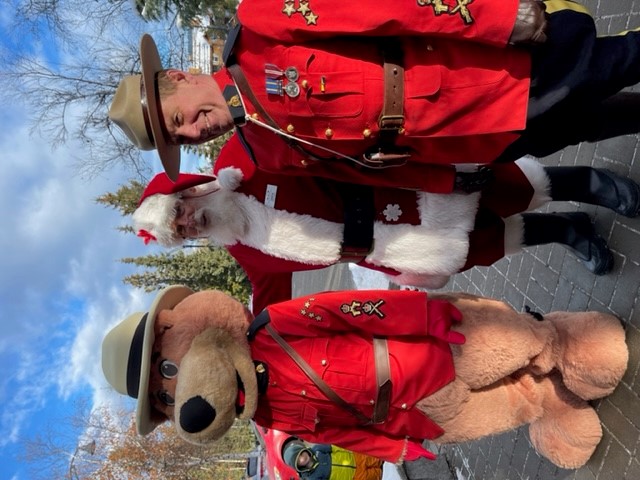 Santa and RCMP