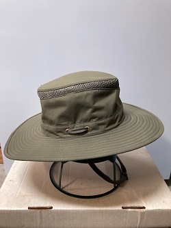 photo of green tilly hat