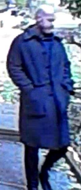 Side-profile of suspect man